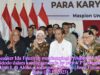 Menaker Dampingi Presiden Joko Widodo Kunker ke Jawa Timur