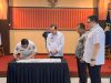 DPRD Kabupaten Dharmasraya Bersama Kanwil Kemenkum Sumbar Tandatangani Perjanjian Kerja Sama
