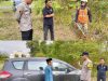 Polsek Muara Kuang Gelar Patroli Terpadu Cegah Karhutla, Pantau Daerah Rwan dan Berikan Himbauan ke Warga